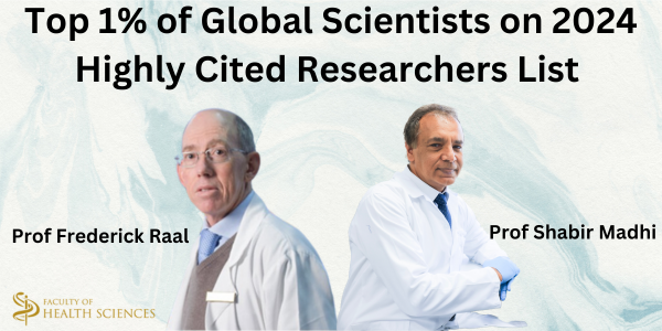 Health Sciences Profs Named Among Top 1% of Global Scientists on 2024 Highly Cited Research List